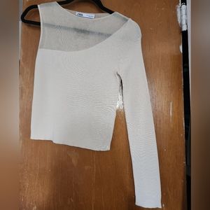 One sleeve dress top